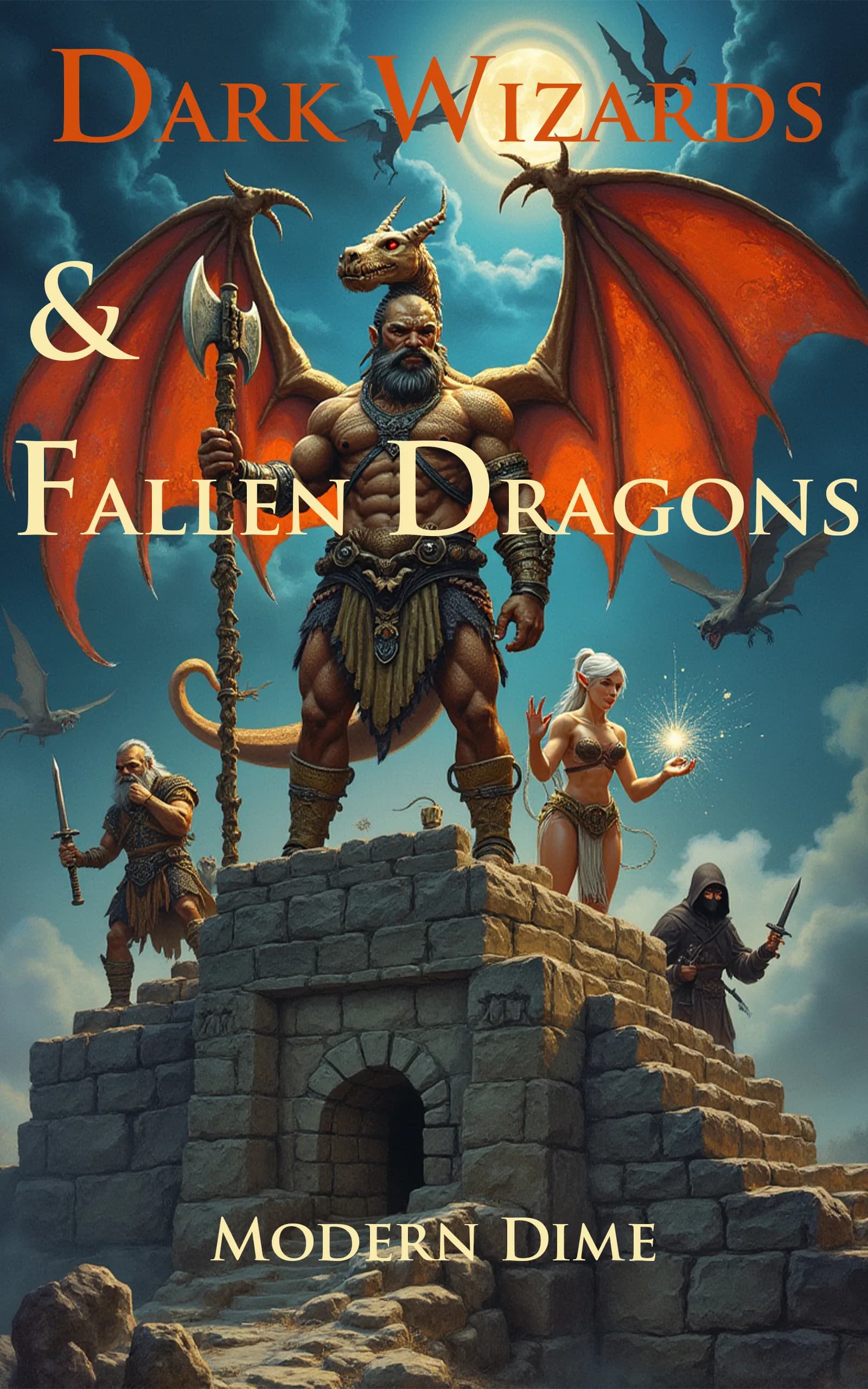 Dark Wizards and Dragons - First Edition